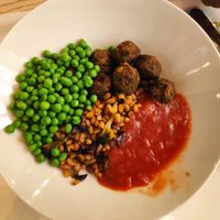 Vegan meatballs at IKEA in Gentofte