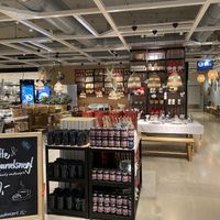 Restaurant interior  at IKEA in Aalborg