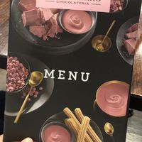 Menu at San Churro in Shailer Park