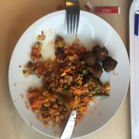 The only vegan dish in the restaurant   at IKEA in Aarhus
