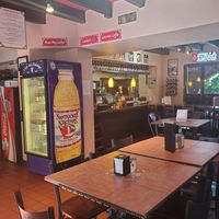 Vegan options and awesome sorbet. at Café Del Hidalgo in St Augustine