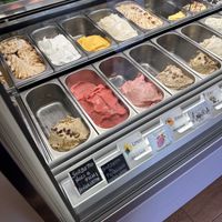 Fruit ice was vegan   at Gelateria Fancello in Dorgali