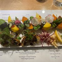 14 pieces vegan sushis  at Tokyo Diner in Stockholm