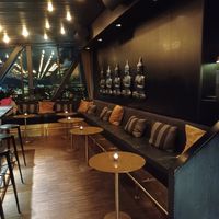 Bar area at Miss Voon in Uppsala