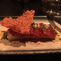 The tomato ”tuna” sushi!!! Amazing. at Miss Voon in Uppsala