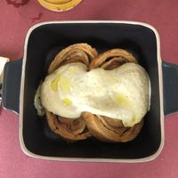 Roasted something 😂 I don’t remember if it is Seitan or soy  at Antica Casa Rava in Alessandria