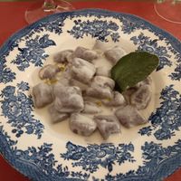 Gnocchi ai 4 formaggi at Antica Casa Rava in Alessandria