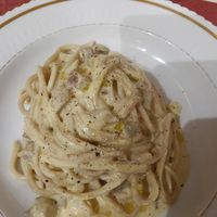 Carbonara at Antica Casa Rava in Alessandria
