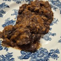 Braised soy at Antica Casa Rava in Alessandria