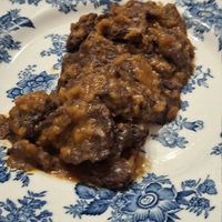 Braised soy at Antica Casa Rava in Alessandria