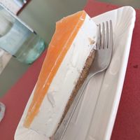 Cheesecake at Antica Casa Rava in Alessandria