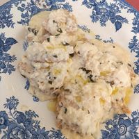 Scaloppine al limone at Antica Casa Rava in Alessandria