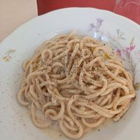 Cacio e pepe at Antica Casa Rava in Alessandria