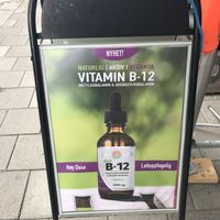 Vegan B12 supplement at Life in Oslo