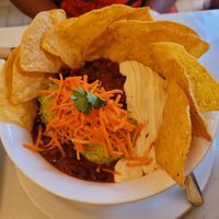 Chili large at Aux Vivres - St Laurent in Montreal