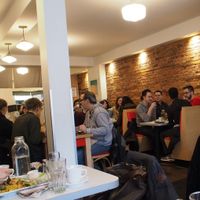 Weekend brunch  at Aux Vivres - St Laurent in Montreal