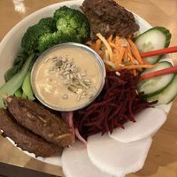 Bol okonomoyaki   at Aux Vivres - St Laurent in Montreal