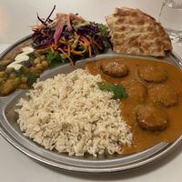 Thali Malay Kofta  at Aux Vivres - St Laurent in Montreal