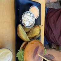 Cheeze burger   at Aux Vivres - St Laurent in Montreal