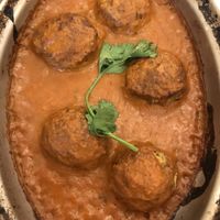 Malai kofta - also really yummi! at Aux Vivres - St Laurent in Montreal