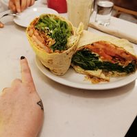 Huge Wraps! at Aux Vivres - St Laurent in Montreal