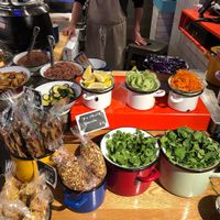 Plenty to choose from at Juice & Bowl in Tel Aviv