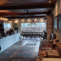 Interior of location - first floor at Doco - City Farm House Cafe in Busan