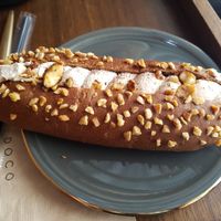 Creamy bread and nuts at Doco - City Farm House Cafe in Busan