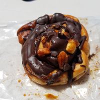 Chocolate roll at Doco - City Farm House Cafe in Busan