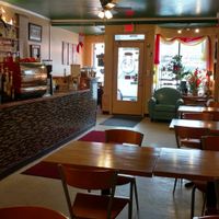 Main dining area at Unity Cafe in Parkersburg