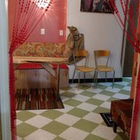 The reading room! at Unity Cafe in Parkersburg