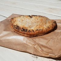 Vegan pastie at Apollo Bay Bakery in Apollo Bay