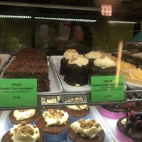 Vegan dessert options  at Apollo Bay Bakery in Apollo Bay