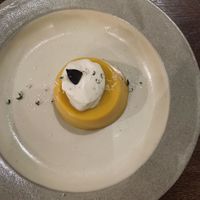 pumpkin mousse at Itadakizen Colline de Tara in Nagoya