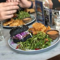 Burger 🍔   at I Am Vegan Babe in Canggu