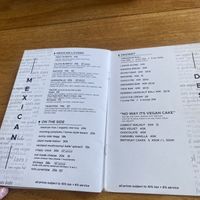 Menu May 2022  at I Am Vegan Babe in Canggu