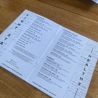 Menu May 2022  at I Am Vegan Babe in Canggu