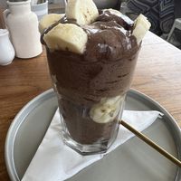chocolate Smoothie - very very filling and thick.  at I Am Vegan Babe in Canggu