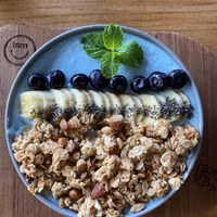 Ice ice baby smoothie bowl   at I Am Vegan Babe in Canggu