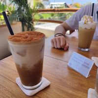Coffees at I Am Vegan Babe in Canggu