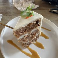 Carrot cake 🤤 #Veganuary at I Am Vegan Babe in Canggu