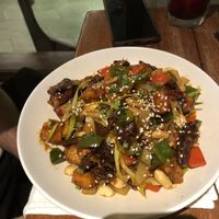 Vegan Kung Pao  at I Am Vegan Babe in Canggu