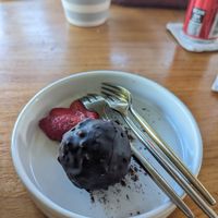 Ferrero ball at I Am Vegan Babe in Canggu
