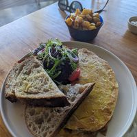 Omlette at I Am Vegan Babe in Canggu