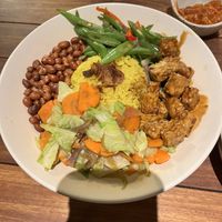 Indonesian flavours  at I Am Vegan Babe in Canggu