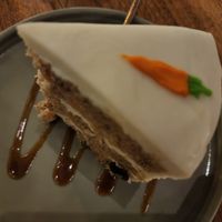 Carrot cake at I Am Vegan Babe in Canggu