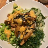 Teriyaki bowl  at I Am Vegan Babe in Canggu