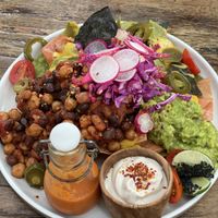 Vegan nachos  at I Am Vegan Babe in Canggu