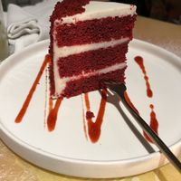 Red velvet cakee  at I Am Vegan Babe in Canggu