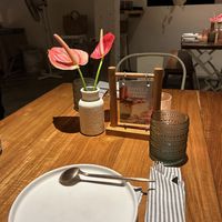 Set up is so cute  at I Am Vegan Babe in Canggu